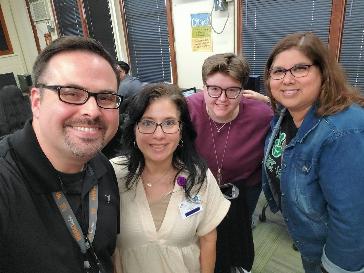 Spent the day with Haas Middle School Principal Anna Fuentes, Counselor Alex Perez, and Teresa Garcia working on logistics for 24-25 Haas Master Schedule. It is was a great opportunity to learn & dialogue with passionate educators. #LivingTheDream