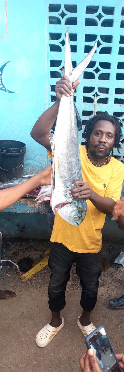 Our Fishers will also use the teachings to catch different species of fish which are in high demand in especially our tourism sector like Marlin, Swordfish, Mahi Mahi. The Great news is that the fishers were exceptional during training. #NewFaceOfFood 3/3