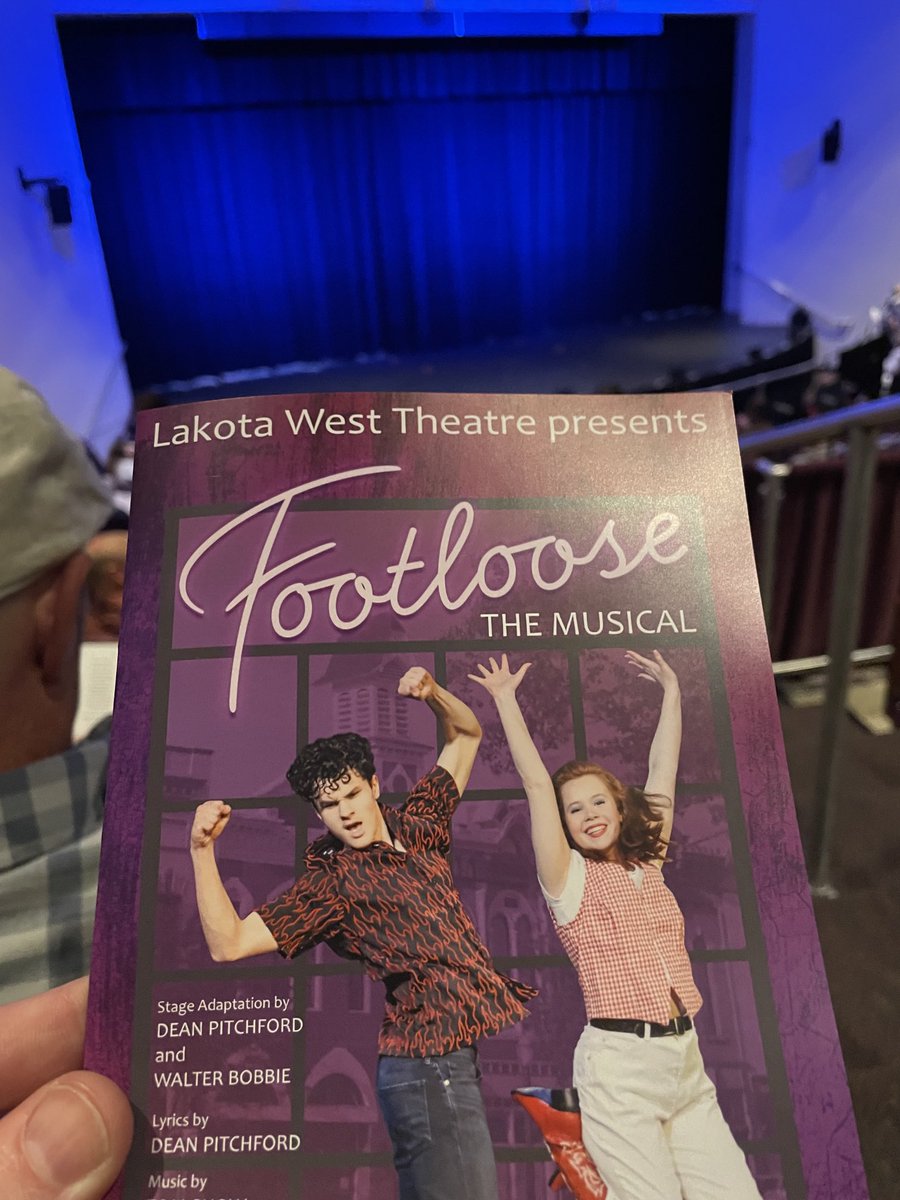 Opening Night! Can’t wait to see the show everyone’s talking about! Sold out tonight, but you can still see the musical that has everyone cutting Footloose Saturday and Sunday!Visit lakotawesttheatre.com to secure your tickets this weekend!
