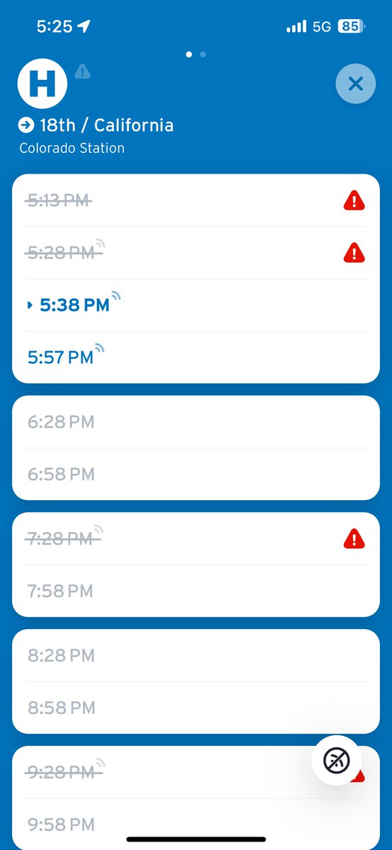 .@RideRTD STOP CANCELLING ROUTES WHEN EVERYONE IS GETTING OFF WORK. CANT WAIT UNTIL YOUR WHOLE BOARD IS FIRED. ABSOLUTELY USELESS.