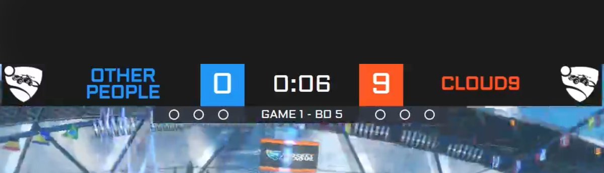 first RLCS match after 4 years and we scored 9 goals we're sooo back 🏎️