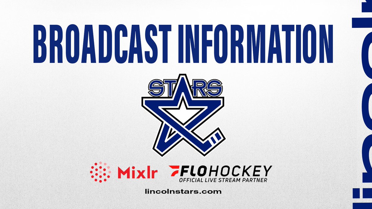 Coverage of Game 1 of the second round of the 2024 Clark Cup Playoffs is underway! #AllAboard🚂 📺: flohockey.tv/teams/7940438-… 📻: mixlr.com/lincoln-stars