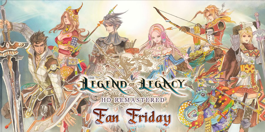 Today is #TheLegendofLegacyHD Remastered Fan Friday! We want to see your original fanart, cosplay, screenshots, and reviews of playing the game! Use the official hashtag #LoLFanFriday for a chance to be featured!