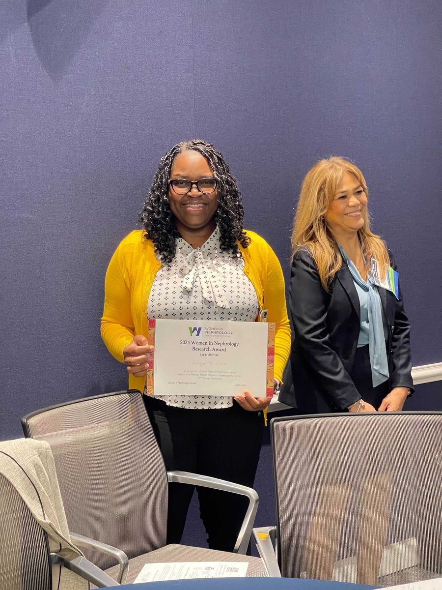 Congrats to lab member Sanique South for winning the Translational Science Research Award at the NIH NMRI Workshop!!!! Sanique is attending as an <a href="/ASBMR/">ASBMR</a> THRIVE scholar. 
She is also a newly named <a href="/UOKnightCampus/">Knight Campus</a> CTBR Fellow! Congrats on all the well deserved accolades Sanique!