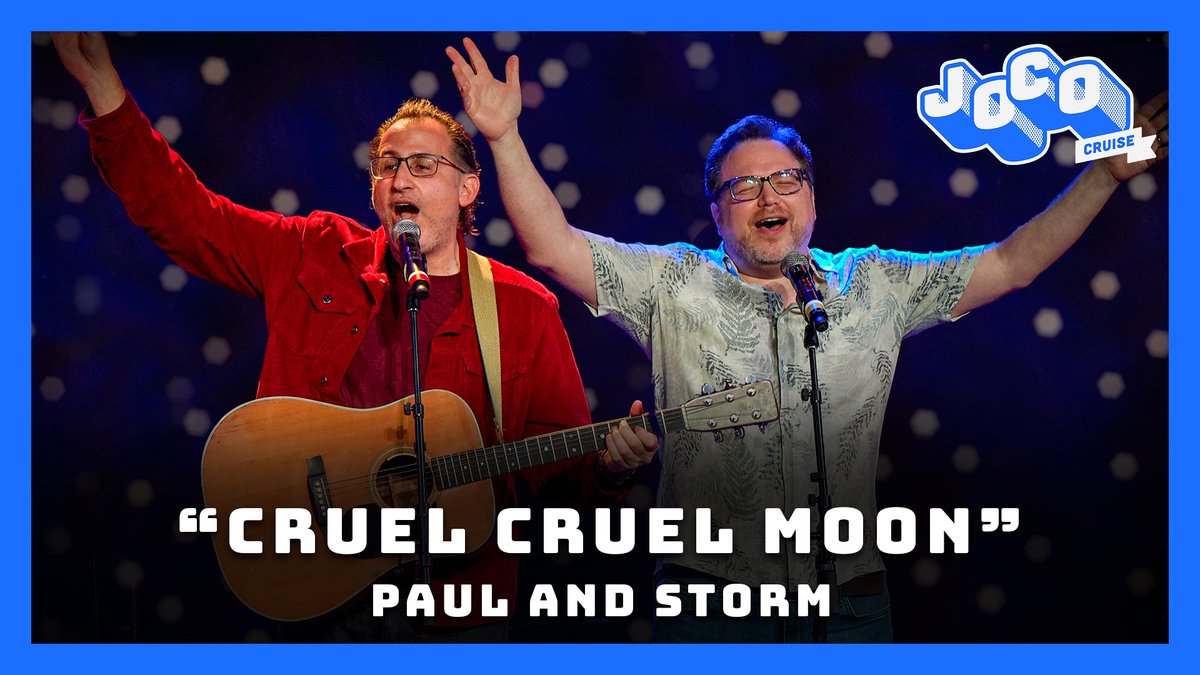 Relax with some good music tonight! Check out our latest concert upload: Cruel, Cruel Moon by Paul & Storm: ecs.page.link/iApnS