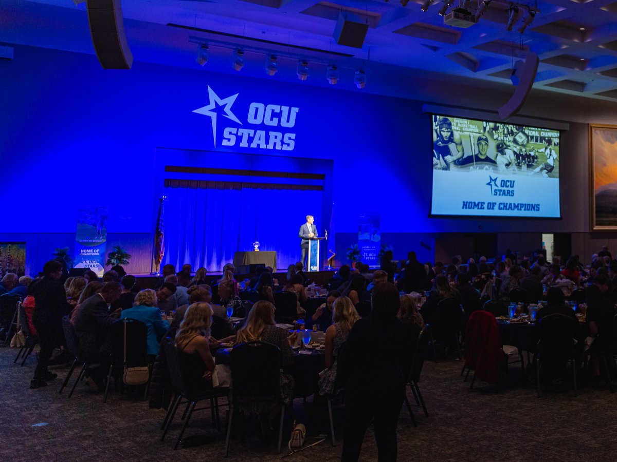 Congratulations to OCU Athletics on a successful Sports Spectacular dinner and auction earlier this month! 📸: okcu.link/4dgtGmz.