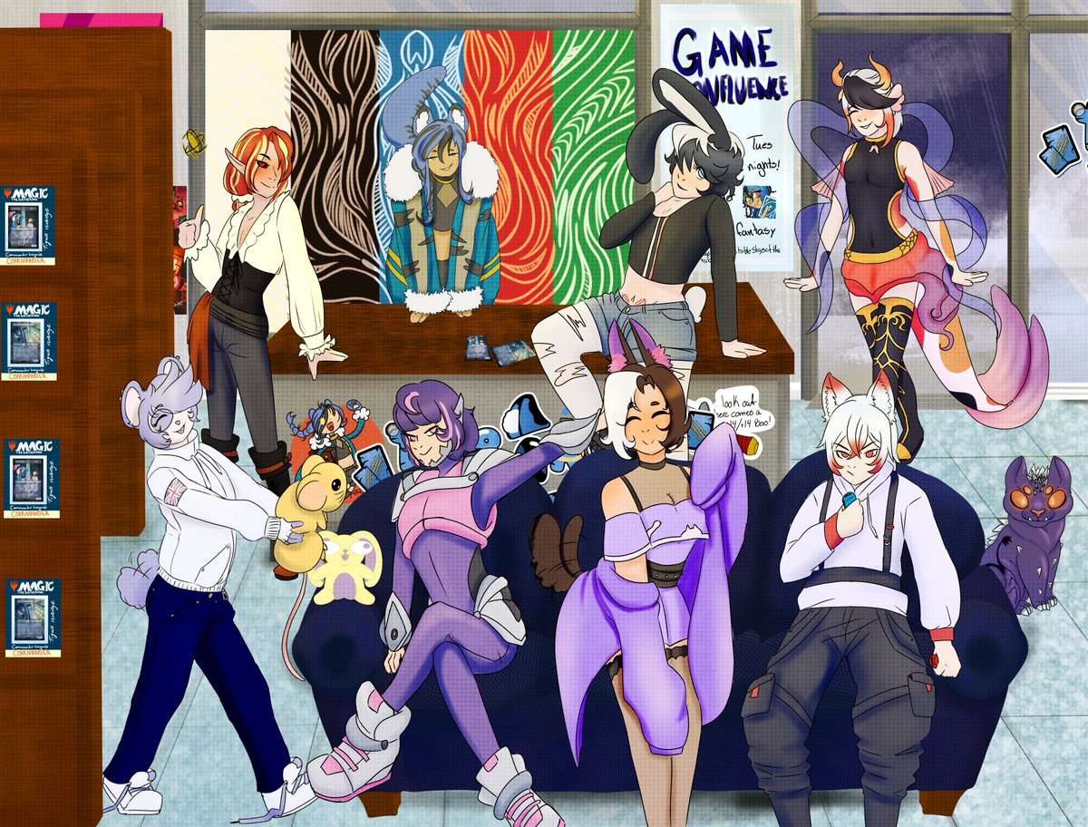 It's a Stand Off! Outlaws of Thunder Junciton commander night w/ <a href="/DeathPeac1/">DeathMetalPeach</a> @Ozricfelstar <a href="/FizzationVT/">Fizz | Koi Fish Vtuber 🔶🐟🌊</a> Link in Replies
