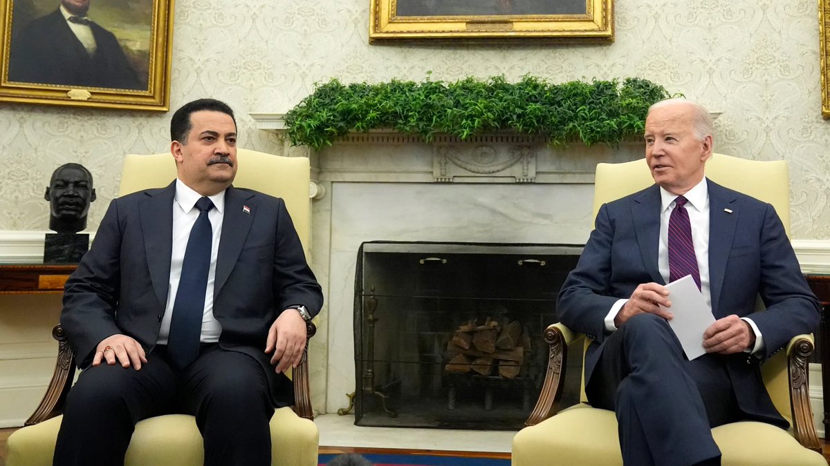 Don’t forget that the Prime Minister of Iraq, Mohammed Shia' Al Sudani who is Technically the Commander-in-Chief of the Popular Mobilization Forces (PMF) is still in Washington, D.C. and has been for almost a Week meeting with U.S. Officials.