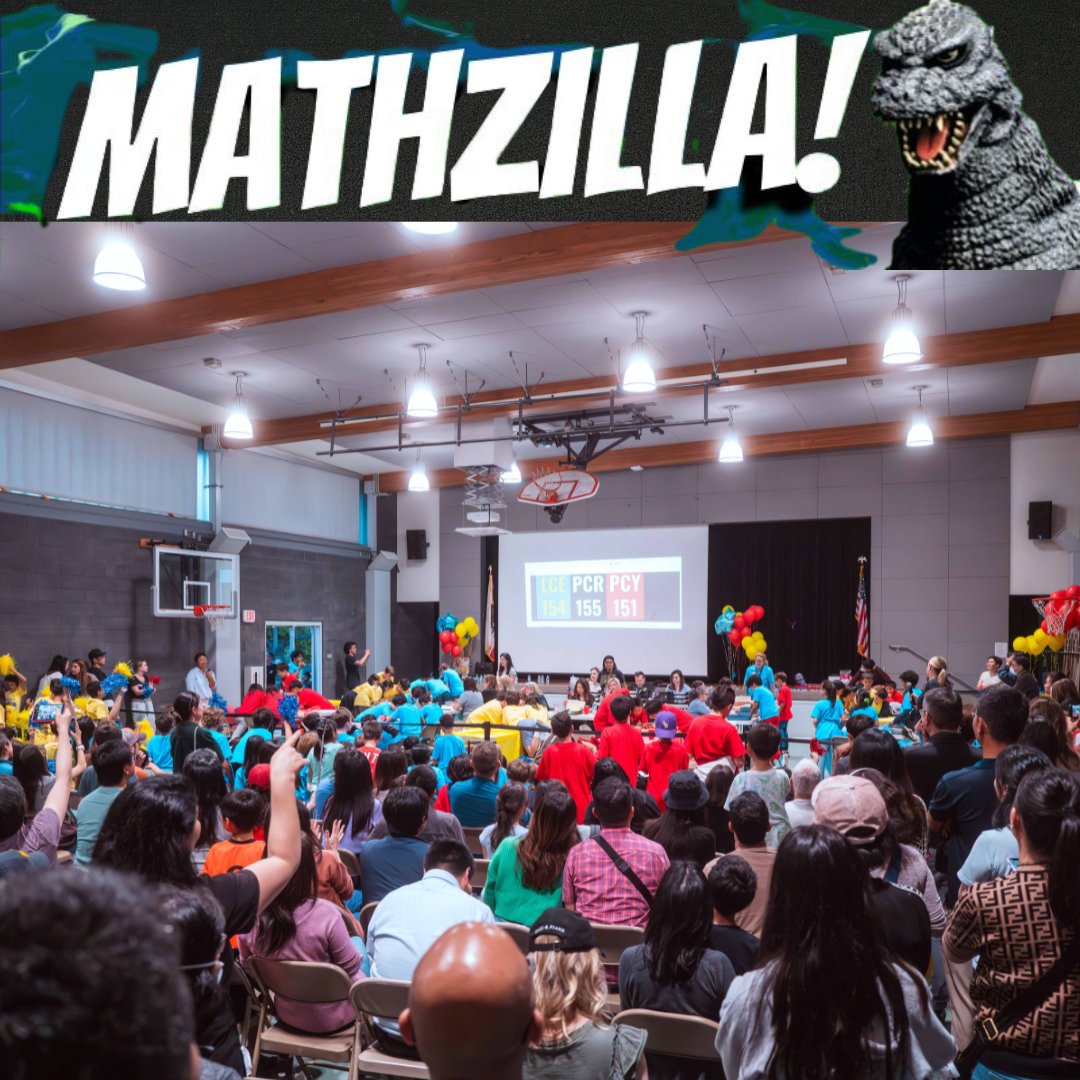 If you weren't at MATHZILLA last night, you surely heard the excitement echoing through the canyons and up Foothill Blvd. This annual high-energy contest pitting PCR, LCE, and PCY's mathletes against the clock is an unforgettable experience. Congrats to PCR, the 2024 Champions!
