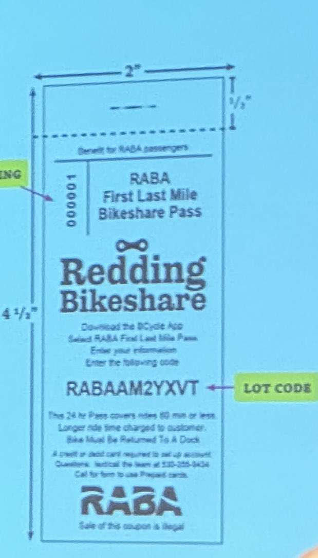 Hey <a href="/metrolosangeles/">Metro Los Angeles</a> - you know where you can get a bus transfer to bike share?  Redding CA.  When can we join the cool kids? Huh? Please?
