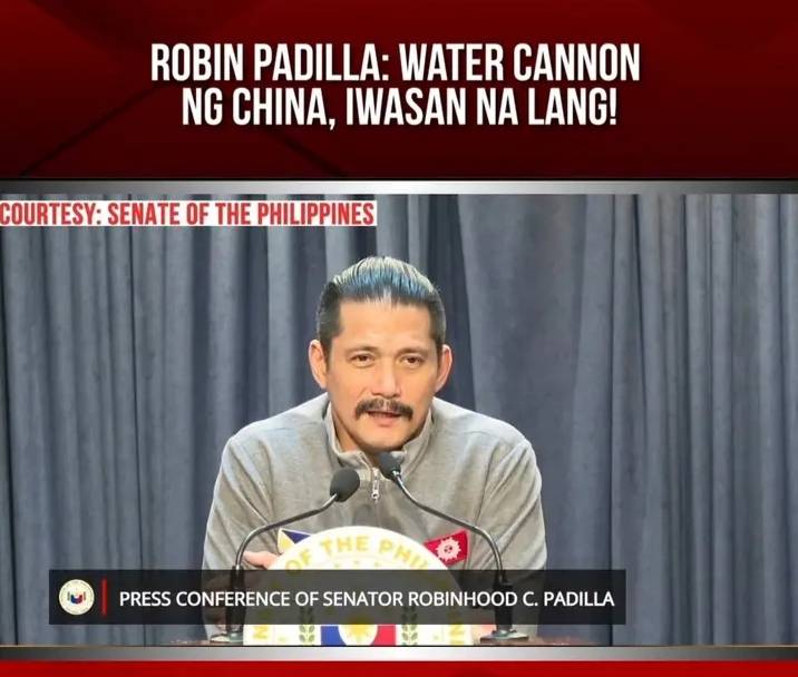 Tangna itong senador ni Duterte.  Pilipinas pa pala ang dapat mag-adjust sa sarili nating EEZ.  #RobinPadilla #BOBO