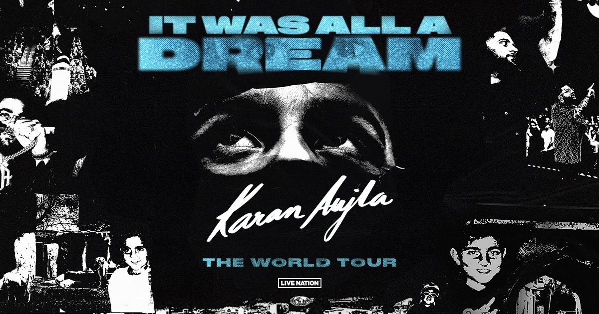 Tickets are on sale NOW for Karan Aujla’s It Was All A Dream World Tour! ✨Tickets will go fast, so don’t sleep on it! 🔥
#karanaujla #ItWasAllADreamWorldTour #tickets #punjabi #junoawardwinner #worldtour