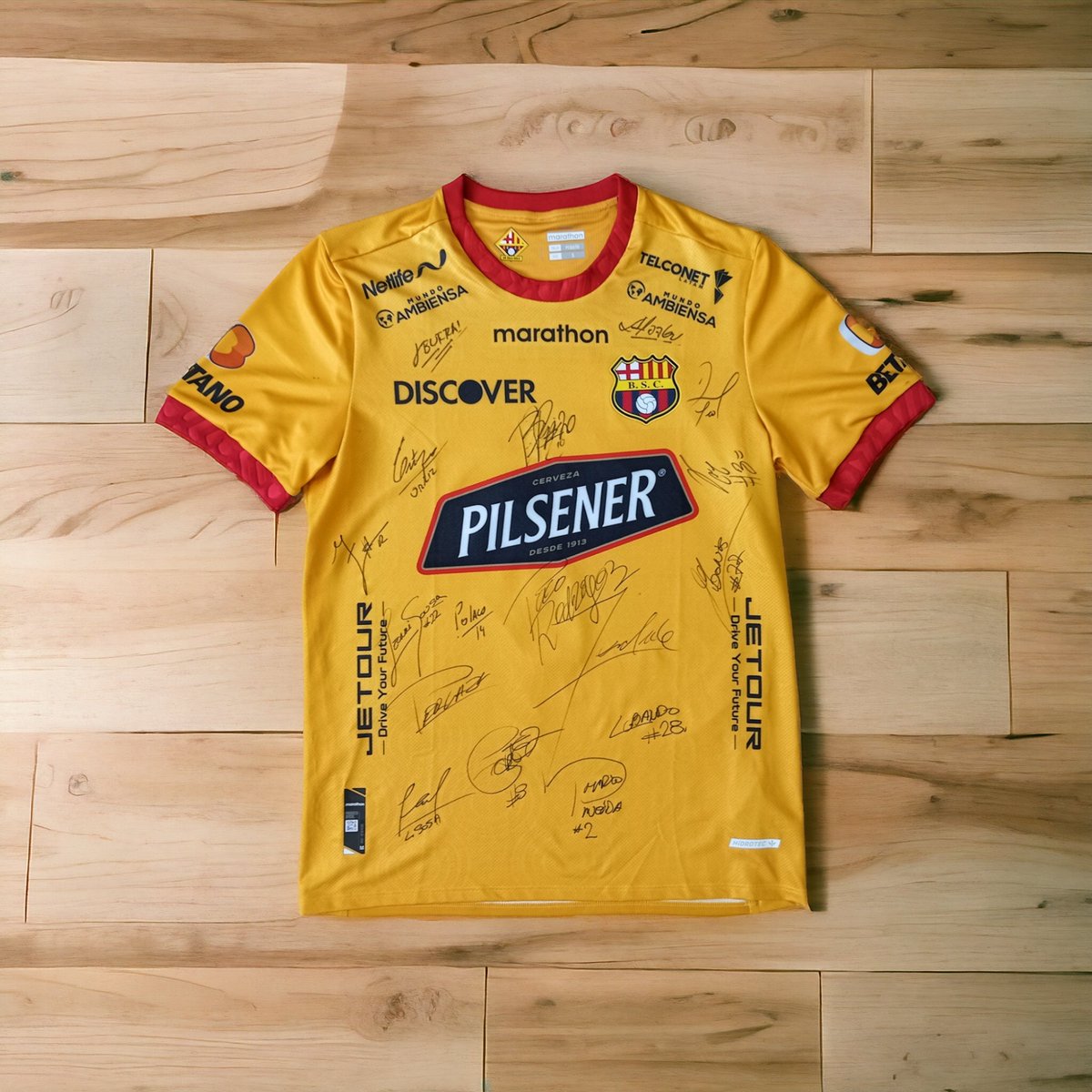 danielf_herrera's tweet photo. Ayúdame difundiendo 🙌
Tengo camisetas autografiadas de @BarcelonaSC desde $70!!
. 
Con estas prendas financio las terapias y tratamientos médicos de mi hijo Joaquín 💪
. 
Info al WhatsApp: 0985144626 #TodosConJoaquin https://t.co/XrKbMRGmBA