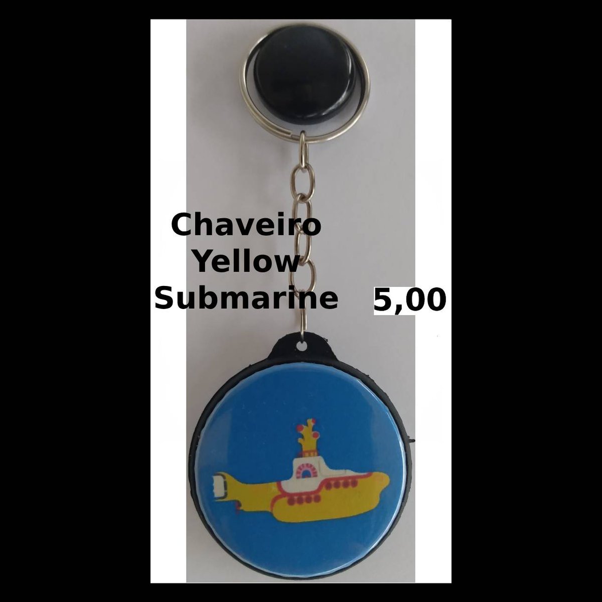 Chaveiro Yellow Sumarine 5,00. #YellowSubmarine #TheBeatles #album #musica #chaveiro
