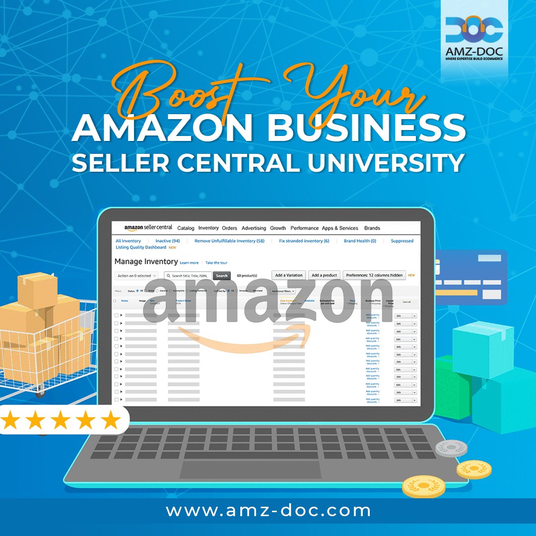 Boost Your Amazon Business Seller Central University by Amz Doc!
#AmzDoc #AmazonSellers #SellerCentralUniversity #SCU #AmazonFBA #EcommerceSuccess #OnlineBusiness #AmazonTips #AmazonTraining #SellerSuccess #AmazonExpertise #AmzDoc #AmazonSupport #OnlineLearning