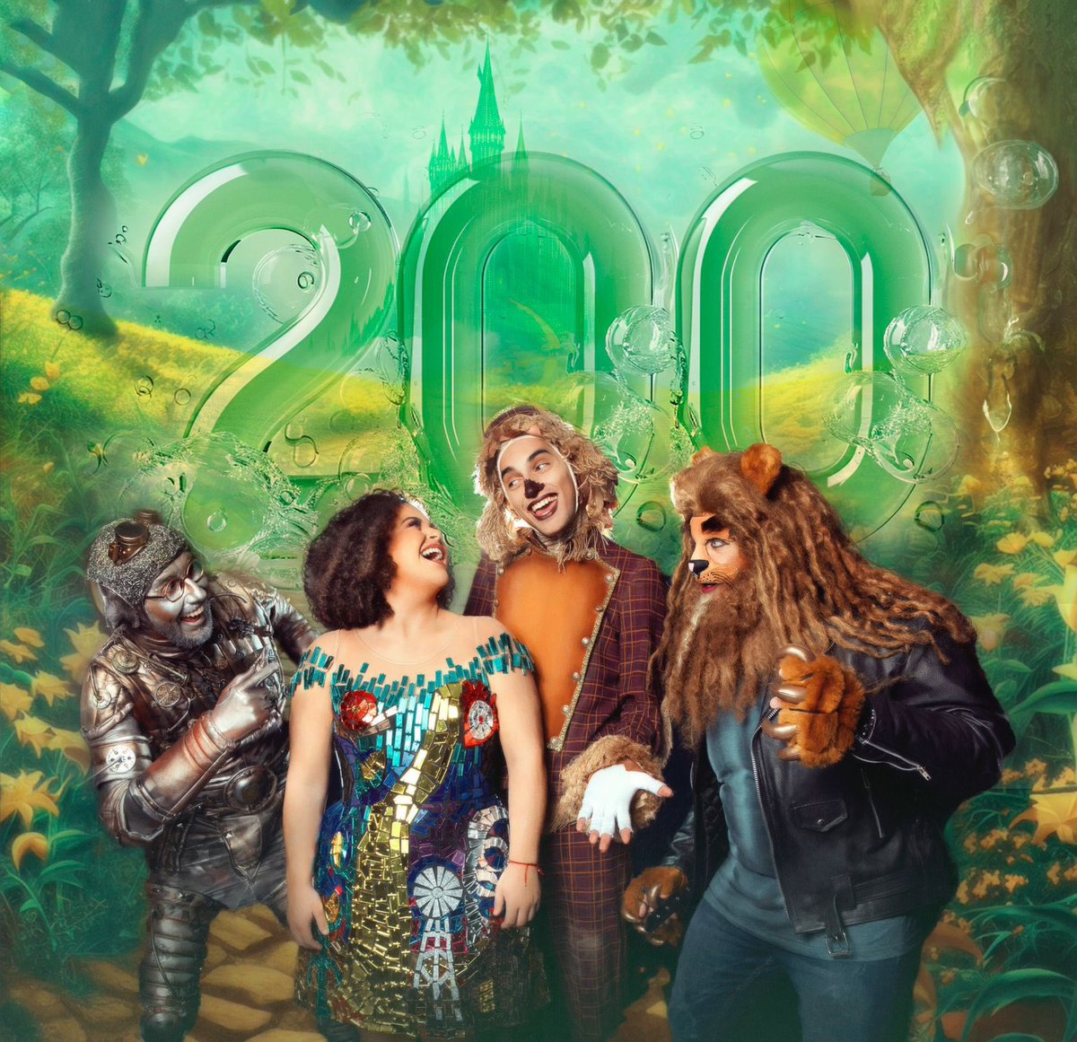 Hoy es el maravilloso dia de celebrar 200 representaciones de @elmagothewiz en el Teatro Hidalgo! Qué orgullo y qué alegría tan linda. 💙🌟💙 Nadie se pierda este espectáculo musical que les tocará el corazón. @LuceroMijaresOf