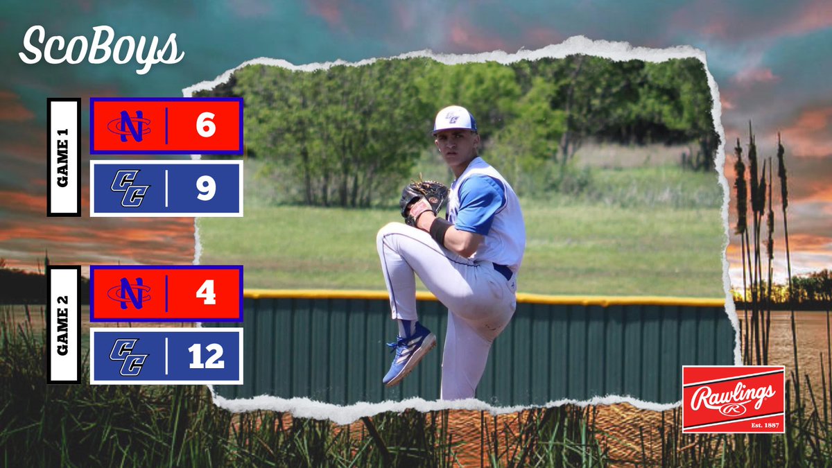 Wranglers complete the 4-game sweep of NCTC‼️ Back in action next Wednesday at Temple. #ScoBoys