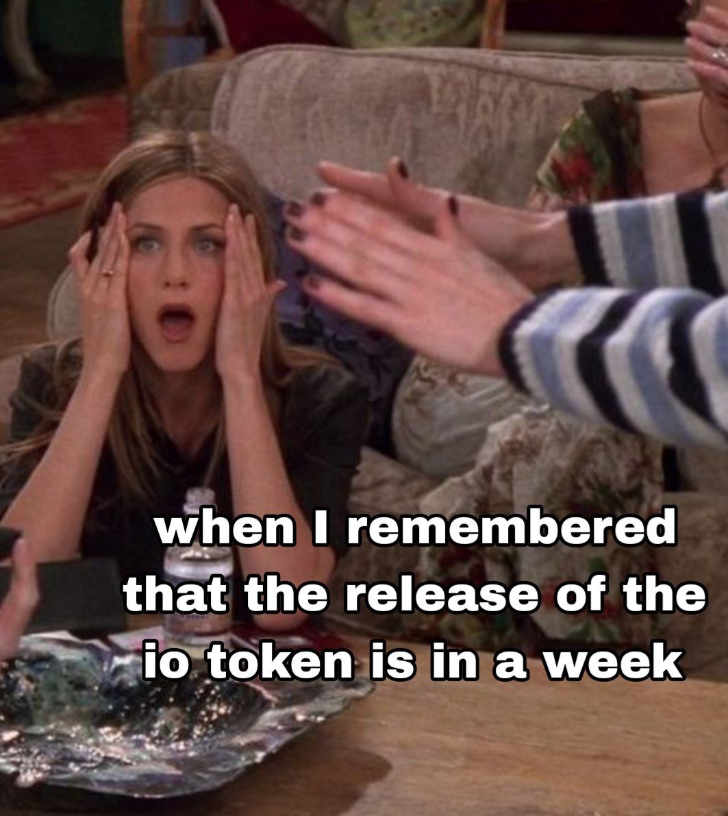 IO TOKEN

yes, the io token will be released on April 28th!  very soon!  Don't miss the main event of the season!

<a href="/ionet/">io.net</a>👈👈👈
Discord - mariiaantipova     
@mcdooganIOnet <a href="/ionet_my/">ionet_MY</a> <a href="/Zunielis1/">Zuni🌻</a> @Donutz_IONET @TigresaPolishCm @Tinkerino21