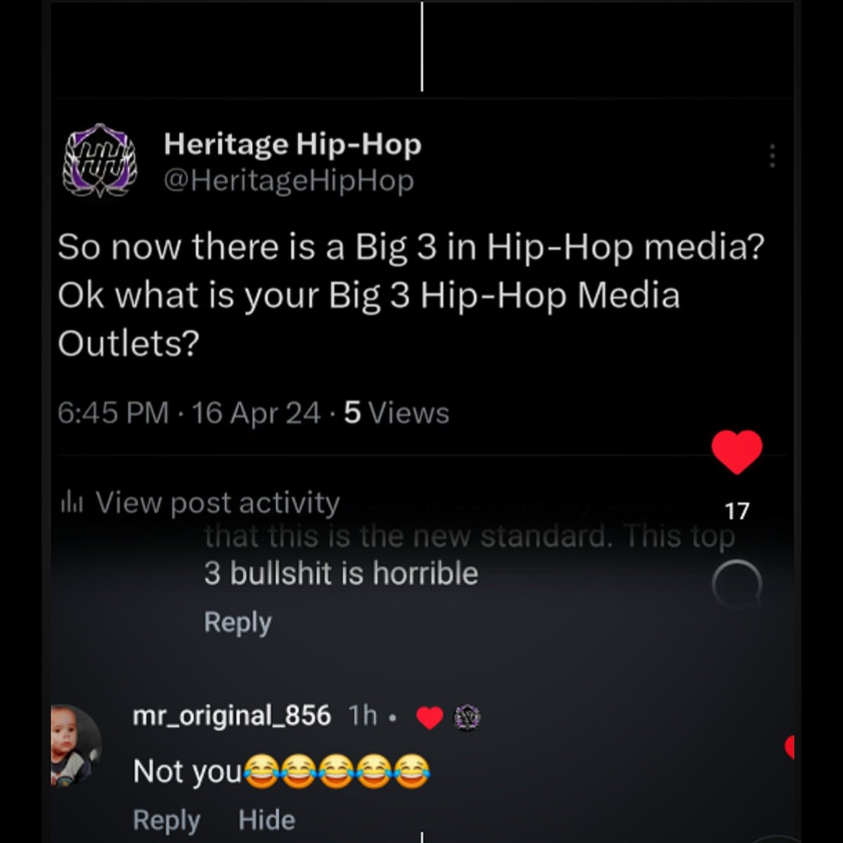 This is light but @DoggieDiamonds told me when you doing your thing people will hate on you. I don't post everything but this made me laugh. I guess I have made it so it will only get 'betrer'. HERITAGEHIPHOP.COM