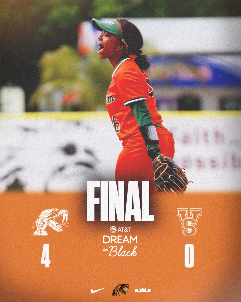 2-0! Rattlers sweep Mississippi Valley for the day. #FAMU | #FAMUly | #Rattlers | #FangsUp 🐍