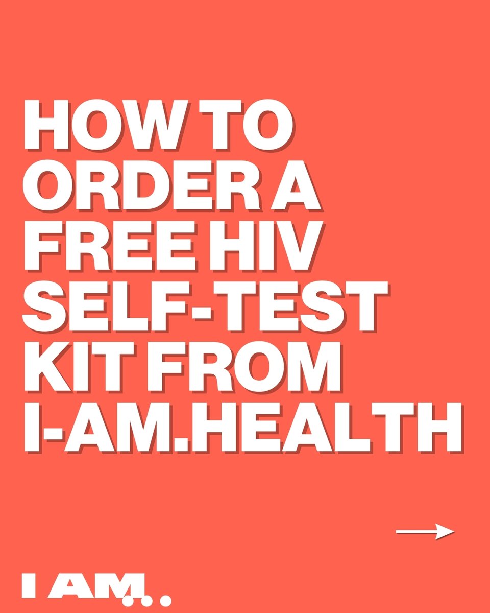 iamdothealth's tweet photo. Exciting news! You can now order #HIV self-test kits from wherever you are! Visit https://t.co/Hx5zNFvAcS, complete a quick survey, and order up to 5 kits. We'll deliver them to your chosen address. We're here to support you every step of the way. #knowyourstatus #hivselftesting https://t.co/FZBoJXkx55