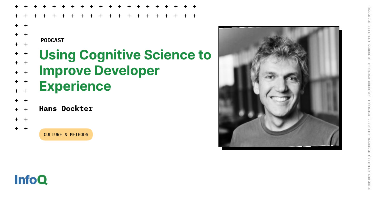 Ever wondered how #CognitiveScience can improve #DeveloperExperience?

Don't miss this insightful #InfoQ #podcast where @shanehastie chats with @hans_d, CEO of Gradle Inc.

🎧 Listen now: bit.ly/4aKZhuL 

#Agile #TeamWork #DevEx