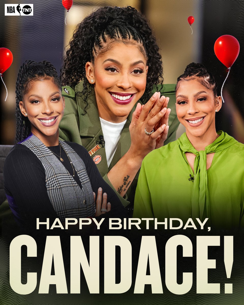 Will the real CP3 please stand up?! Happy birthday to our very own @Candace_Parker 🎈