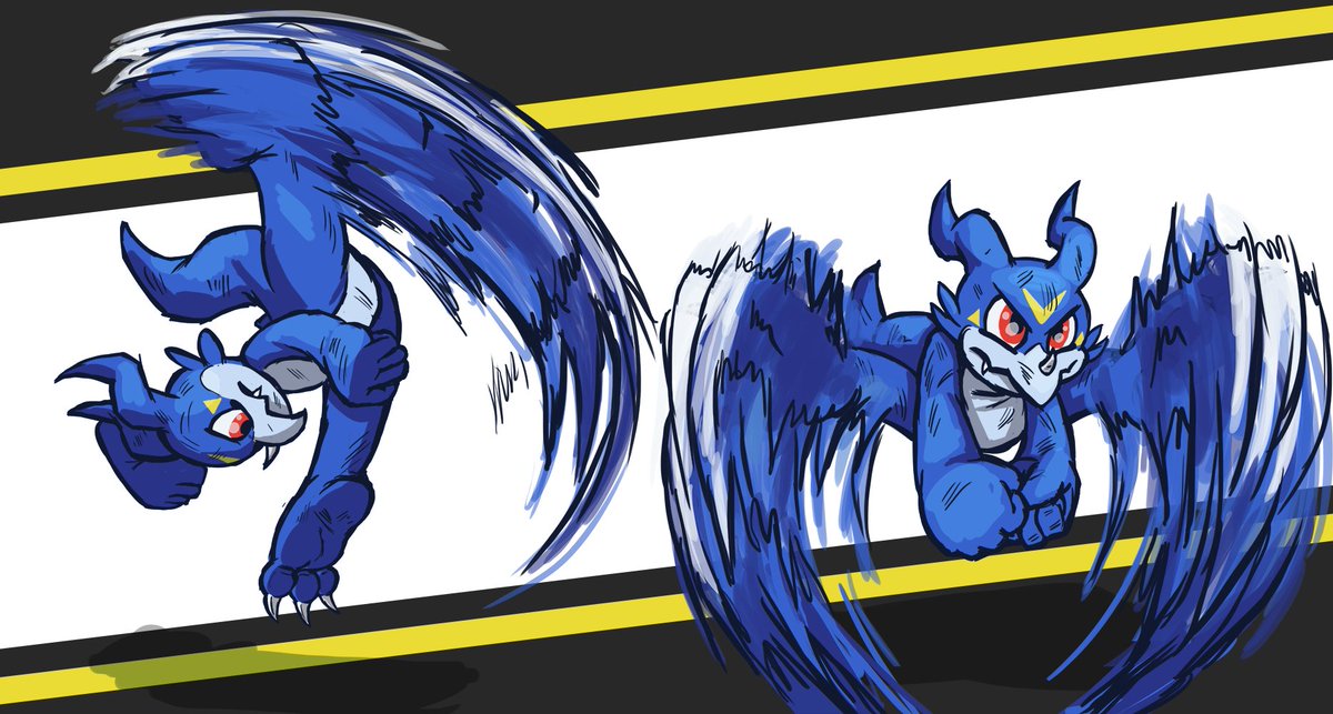 Flip the control stick up and press the A button to dish some digital justice. The down smash is carried over from the last one. They do look good. #smashveemon #digimon