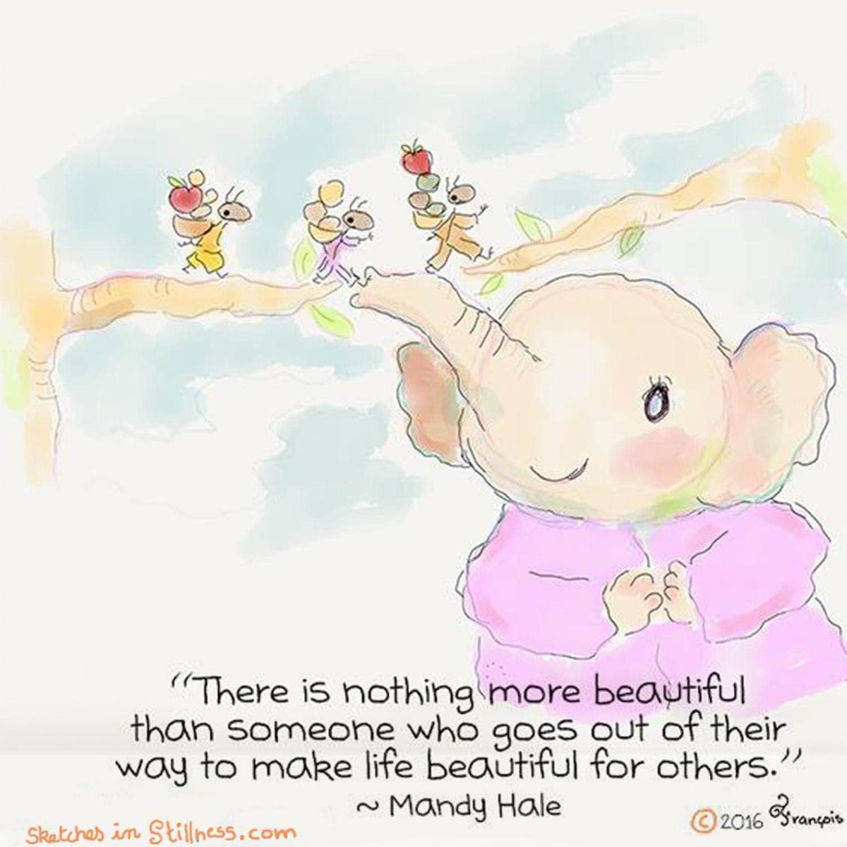 There is nothing more beautiful than someone who goes out of their way to make life beautiful for others. - Mandy Hale