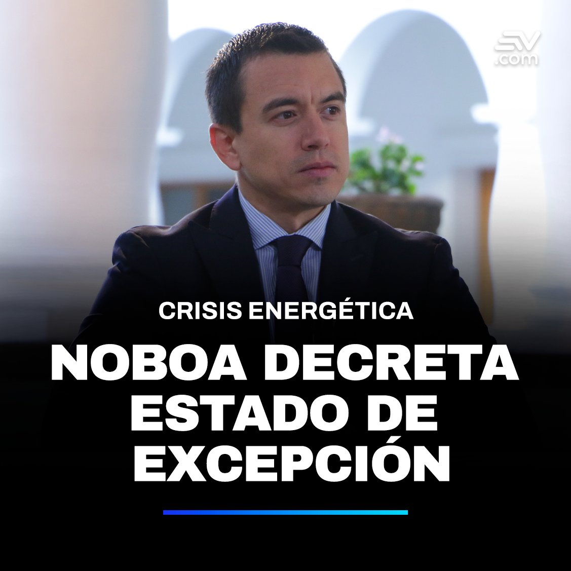 EcuavisaInforma's tweet image. 🔴 #Noticias | El objetivo de este nuevo #EstadoExcepción es garantizar la continuidad del servicio eléctrico a escala nacional. 📌

Más información ▶️ bit.ly/49LZn3S