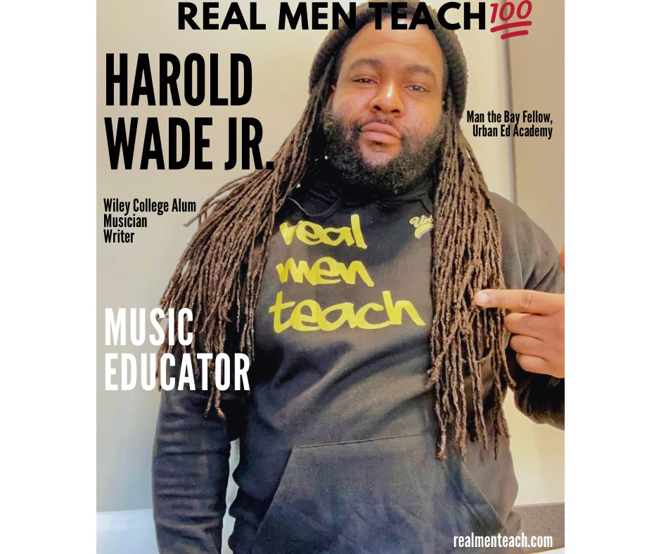 We are partnering with @UrbanEdAcademy 💛✊🏾 Man the Bay is a fellowship that covers living expenses of Black male pre-service teachers, and provides critical training and support for teaching.📚🎓 To we honor Harold Wade Jr., Man the Bay Fellow. Apply realmenteach.com/jobs