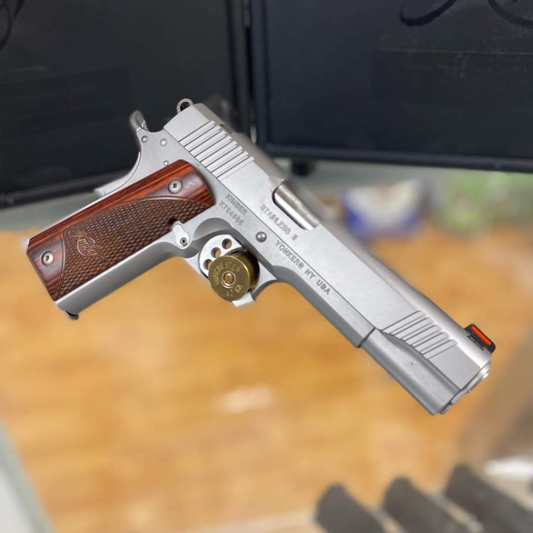 New arrivals!!

Kimber Stainless II 45 ACP 8.7in