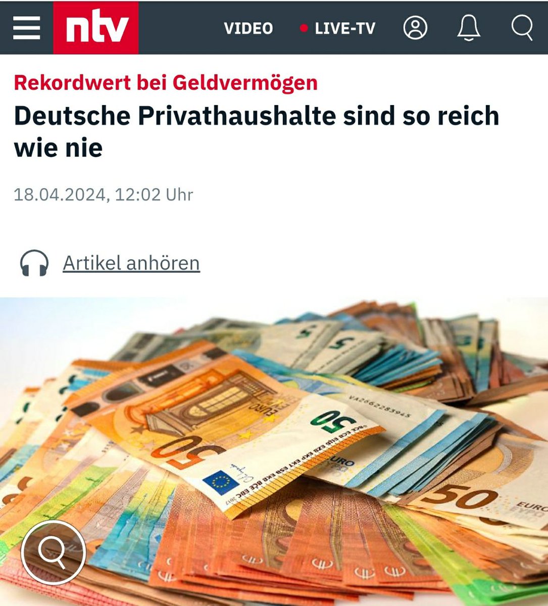 Ich finde mein Geld nicht, es muss irgendwo anders sein ... was macht ihr so mit eurem Reichtum?🥳
#Privathaushalt #Reichtum #Deutschland