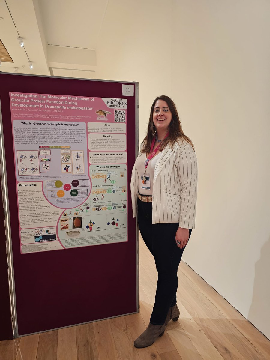 AlaraErenelMSc's tweet photo. Thank you @_BSDB_ and @GenSocUK for yet again a great event! #DevelopmentalGenetics conference (#BSDBGenSoc2024) was inspiring, fun and motivating! It is always a privilege to be able to share my research! https://t.co/iMNquq3yXU