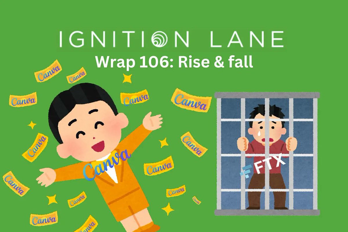 Wrap 106 is out: Rise &amp; fall featuring <a href="/canva/">Canva</a>, <a href="/deputyapp/">Deputy</a>, <a href="/NEXTDC/">NEXTDC</a>, <a href="/Uber_Australia/">Uber Australia</a>, <a href="/cutthroughvc/">Cut Through</a>, <a href="/rampersand_fund/">Rampersand VC</a>, <a href="/PFGrowth/">Partners for Growth</a> &amp; much more!  

Read. Subscribe. Share 🙌

ignitionlane.substack.com/p/wrap-106-ris…