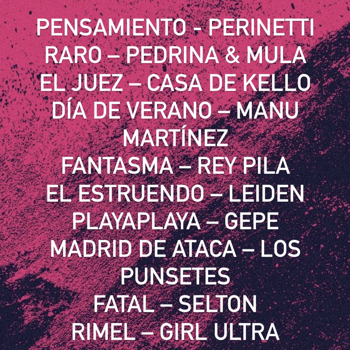 ¡Novedades musicales! @MexiquenseR 🔊 @perinetti_diego @pedrina___ @mulaband_ @casadekello @ManuMartinez_99 @reypila @laLeiden @gepegepegepe @lospunsetes @Seltonmusic @grrrlultra 🔥 #MexiquenseRadio