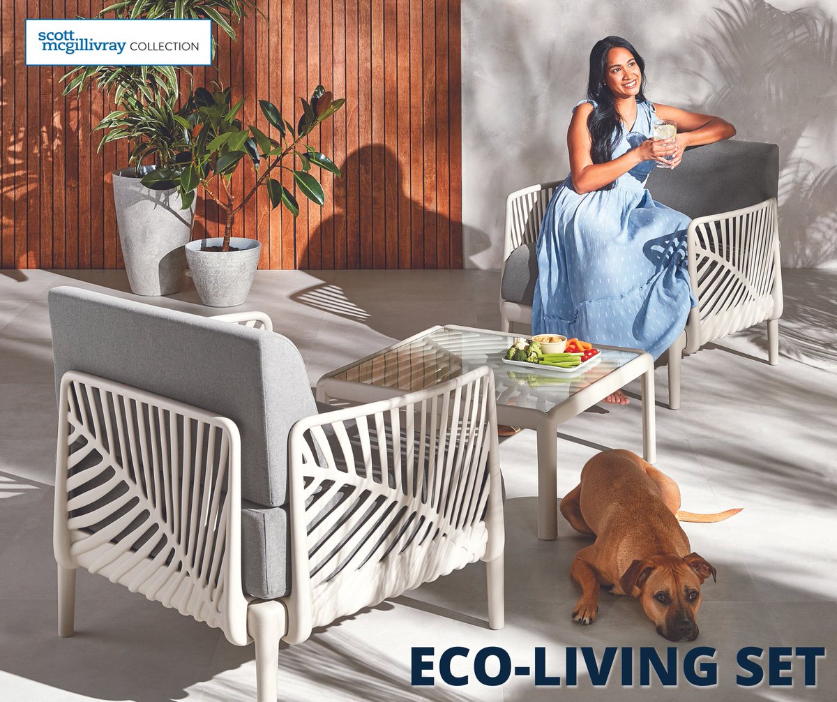 It’s patio season so get ready to soak up the sun in style!☀️😎 My newest patio furniture collection exclusively at @WalmartCanada is now available! Have a look at the collection here: bit.ly/3VUjlX3 👀
