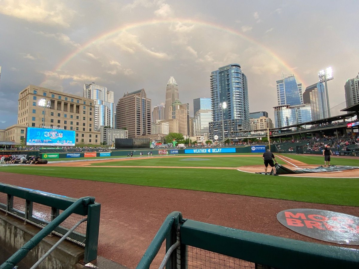 Best view in Baseball! #cltwx