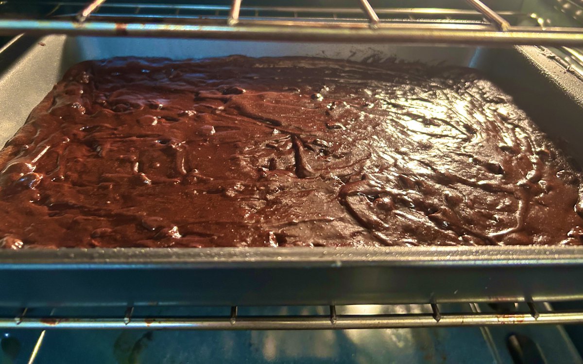 i made it through the first week! it’s time for brownies! #newjob