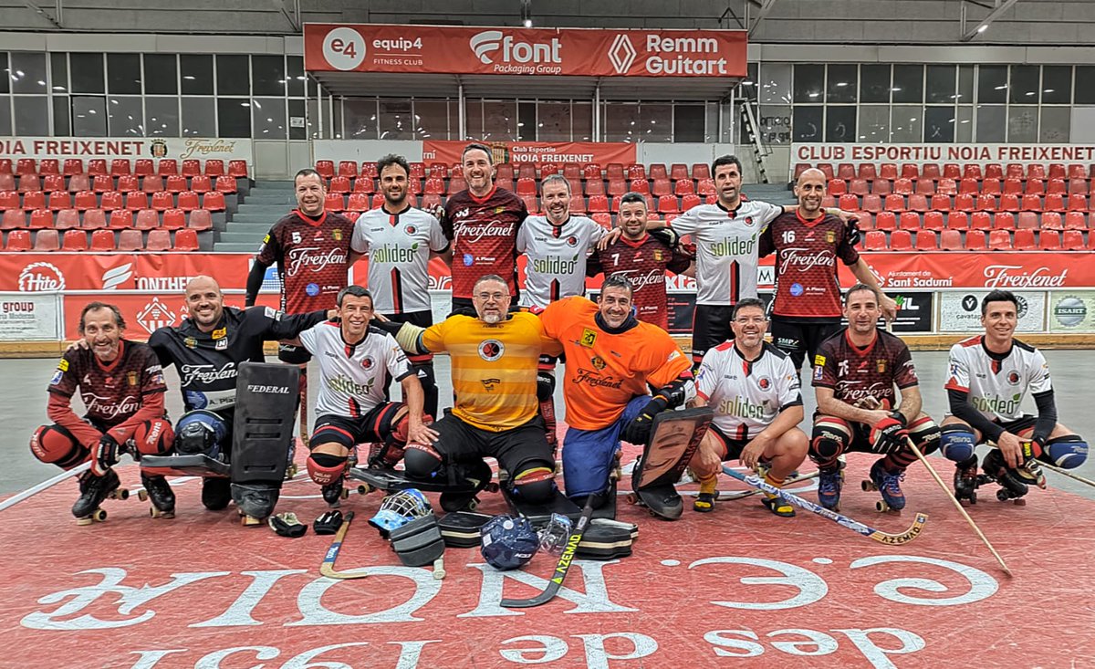 Derrota 6 a 0, el millor la sobretaula del tercer temps amb la bona gent del <a href="/cenoia/">CE Noia Freixenet</a> veterans vs <a href="/phcsantcugat/">Solideo Patí Hoquei Club Sant Cugat</a> veterans A #oldleague #hoqueipatins