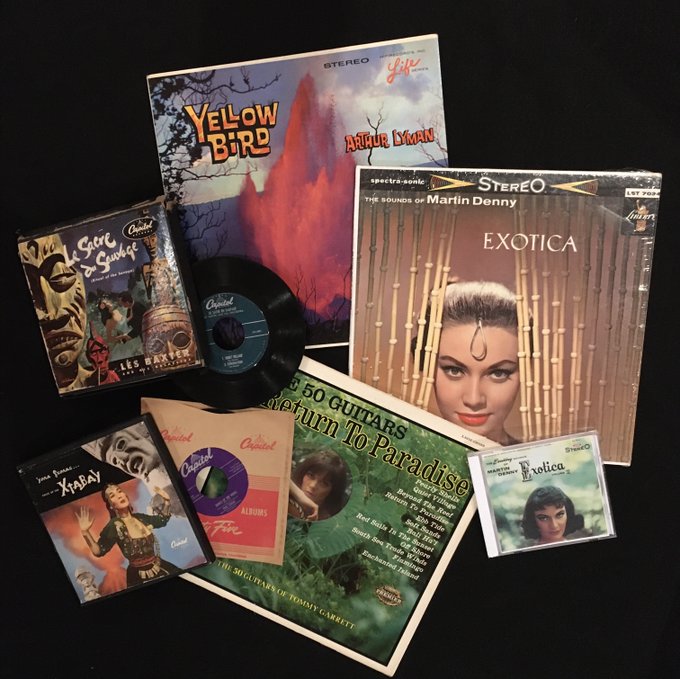 The Exploring Exotica Episode airs tonight on @KGTNGeorgetown at 9PM CT!!! Listen to #lesbaxter, #martindenny, #50guitarsoftommygarrett, #ymasumac and more!!! Listen online at radiogeorgetown.org