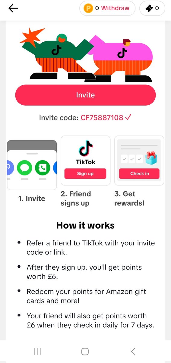 msranty_podcast's tweet photo. EARN £6. Download Tiktok and input this invitation code CF75887108 
Share with your friends
#cash #sidehustle
#makemoney #Rewards #MONEYBAG #sicknote #RishiSunak #AffiliateMoney https://t.co/4Z7dGLiKfm