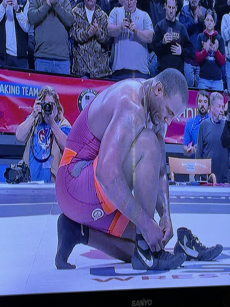 JodeaneBrownlee's tweet photo. @MATrix_8692 class act. Everything wrestling is and should always, always be. Thank you! 🫶🏻#wrestling #legend https://t.co/daMwwuqlvJ
