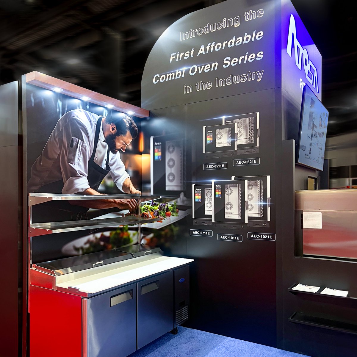 IMIExhibits's tweet photo. Another @atosausa trade show booth in the books, this stunning booth was exhibited at @pizzaexpo 2024. Looking forward to many more pizzas next year! 🍕 https://t.co/ScaLmW14gx