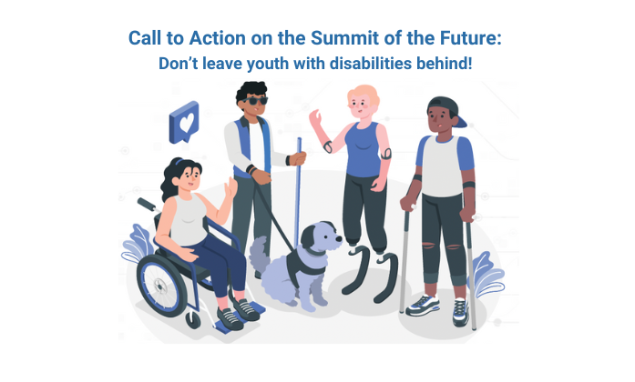 10-point action plan drawn by the IDA Youth Committee, along w @Sightsavers' #EqualWorld campaign and Stakeholder Group of Persons with Disabilities, to ensure that the outcomes of September's Summit of the Future are disability-inclusive: internationaldisabilityalliance.org/blog/10-point-… #OurCommonFuture