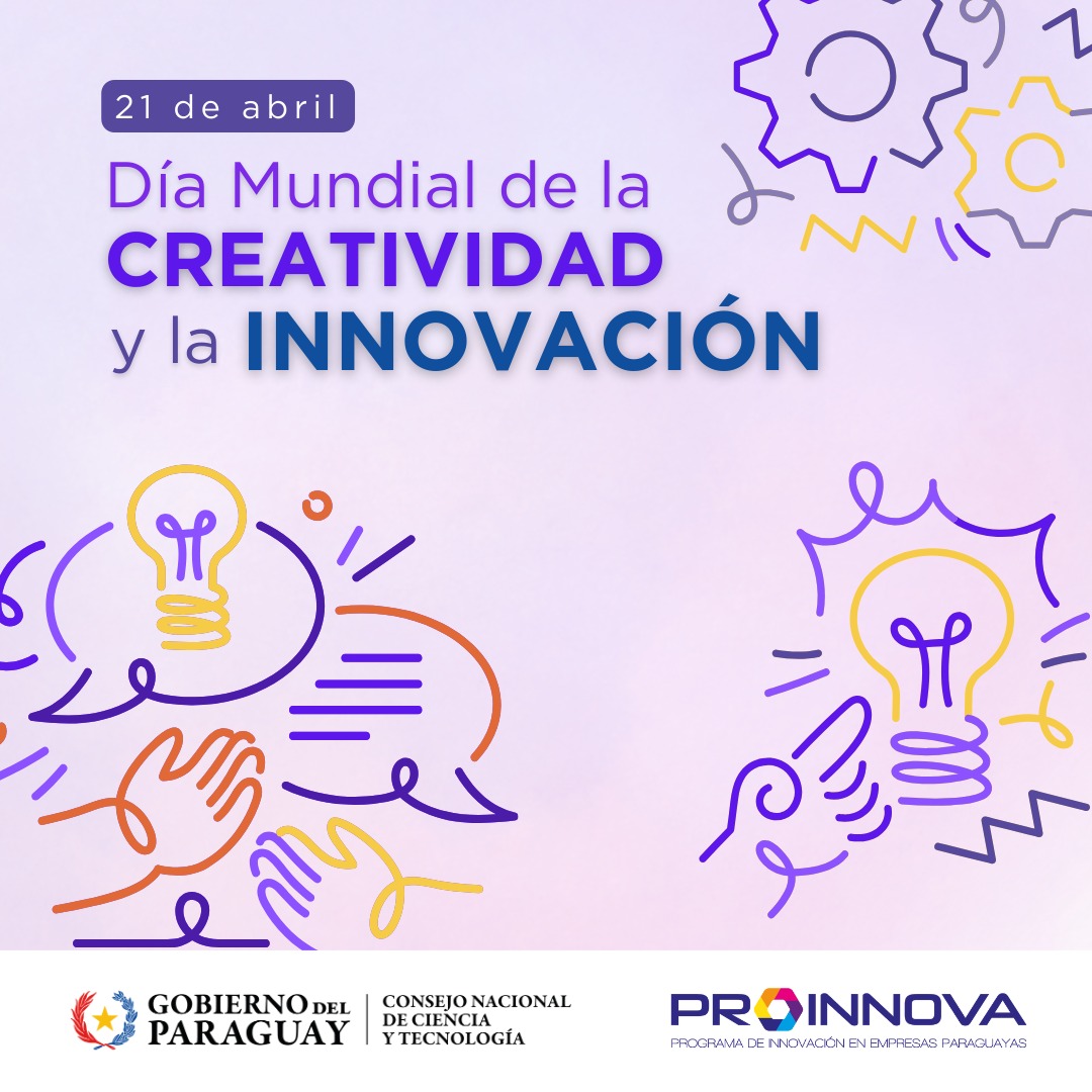 🌟 ¡Celebramos el Día Mundial de la Creatividad y la Innovación! 🌟

💡 Desde el CONACYT, estamos comprometidos con impulsar la creatividad y la innovación en cada rincón de nuestro país. Creemos firmemente en el poder de las ideas transformadoras.