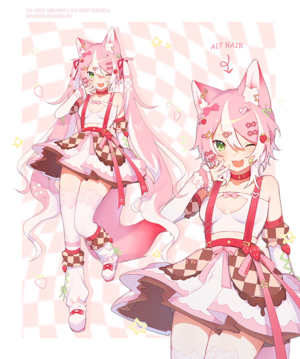 character design commission 🍓✨