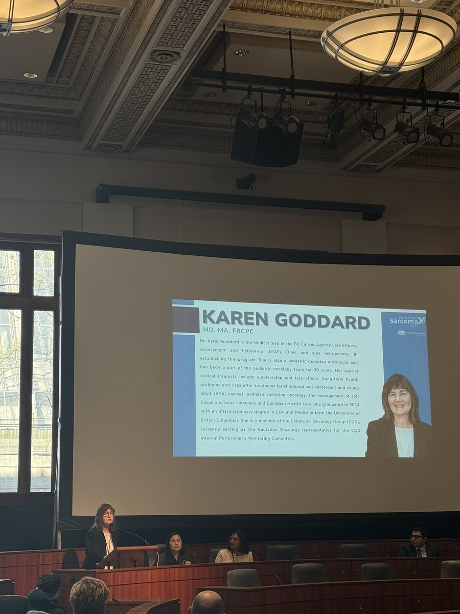 Thrilled to welcome Dr. Karen Goddard as our next speaker! Join us for an insightful discussion on "Radiation Oncology and the Roles in Local and Advanced Settings". Don't miss out on gaining valuable insights! 💭