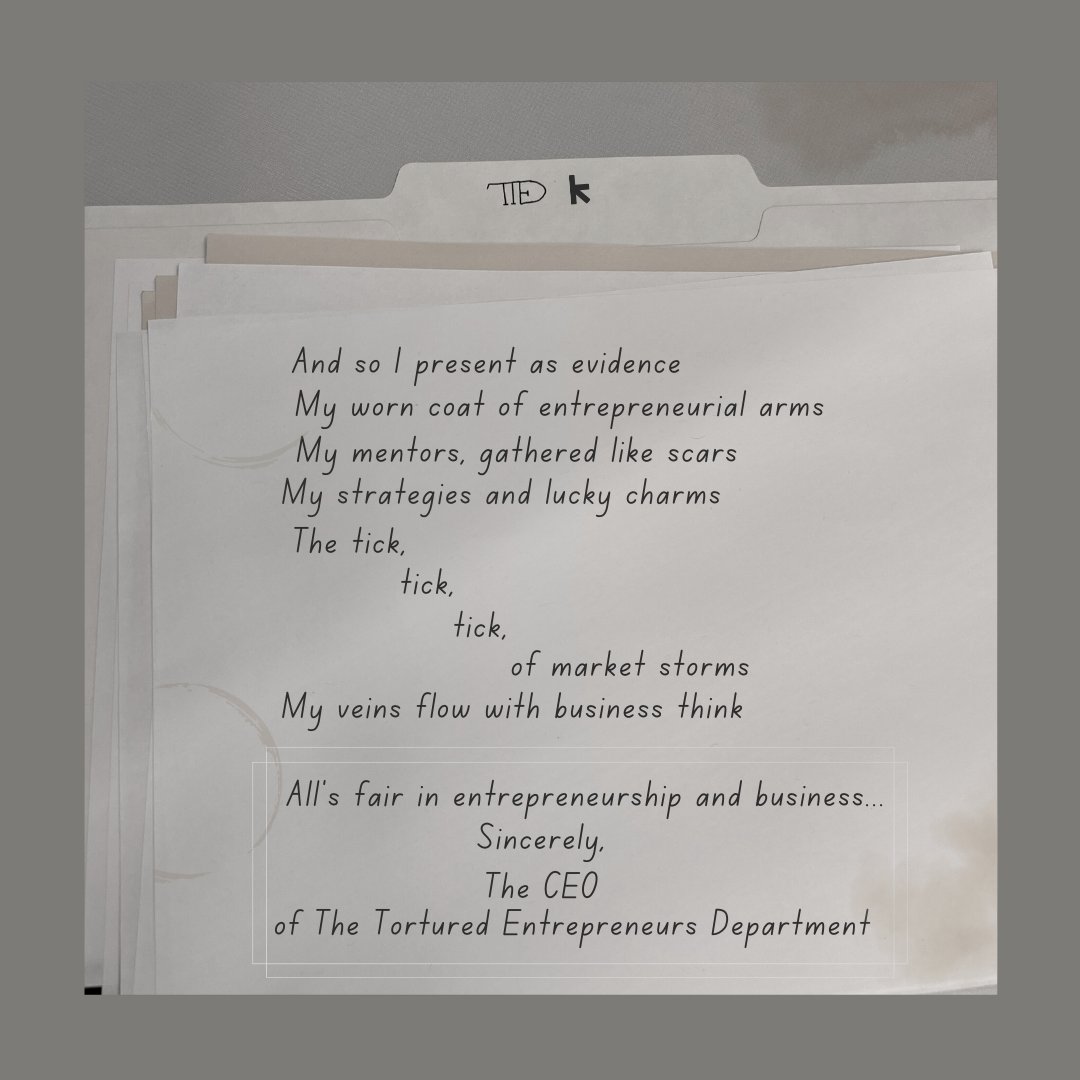 Stream The Tortured Entrepreneurs Department nowhere 😉 Original track list and letter included. Which track are you most excited to hear? #TaylorSwift #TSTTPD #TTPD