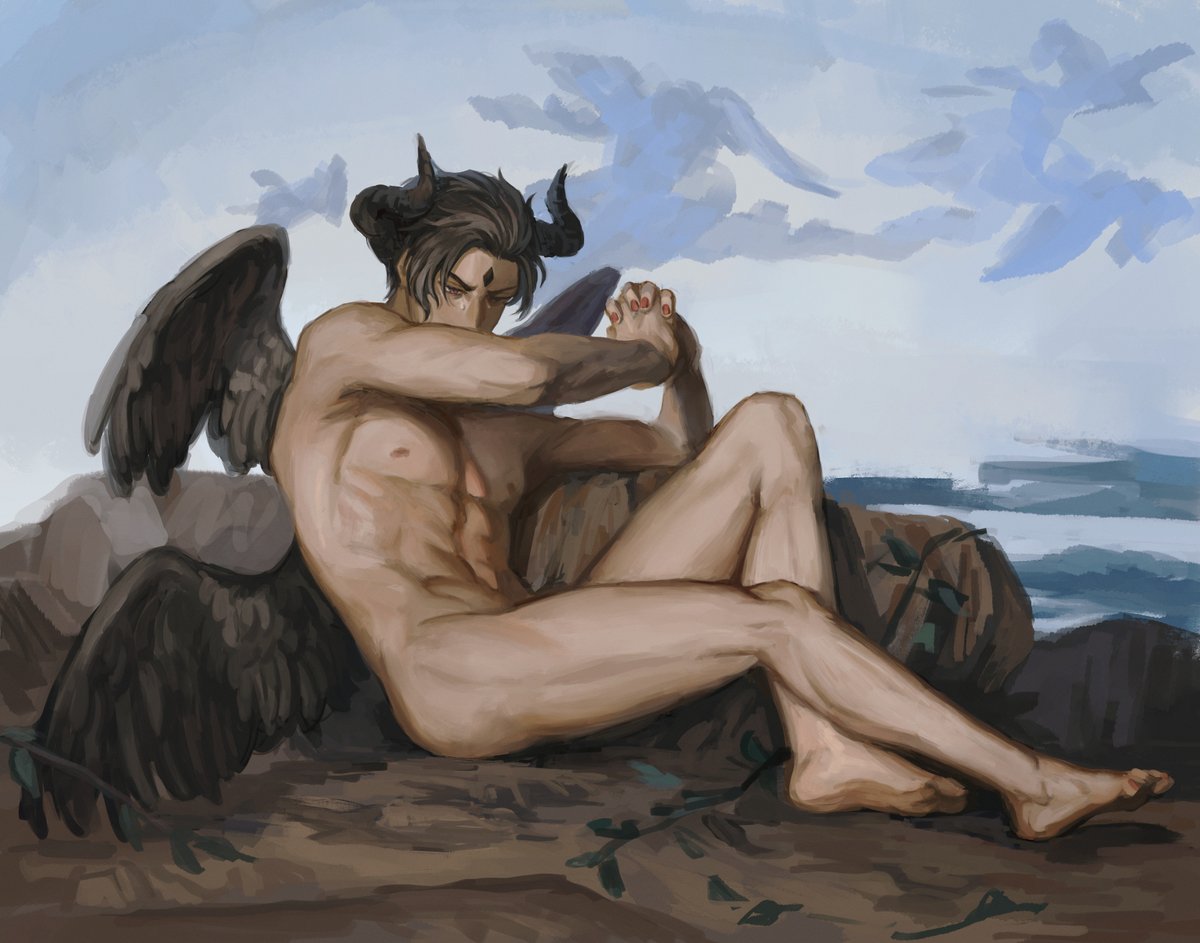 prayerOfRot's tweet image. #obeymelucifer study